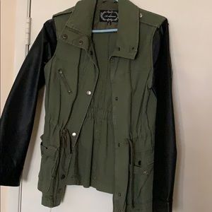 Green and black Jacket